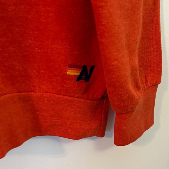 Aviator Nation Ride Orange Unisex Sweatshirt Sz XL EUC - Picture 6 of 13